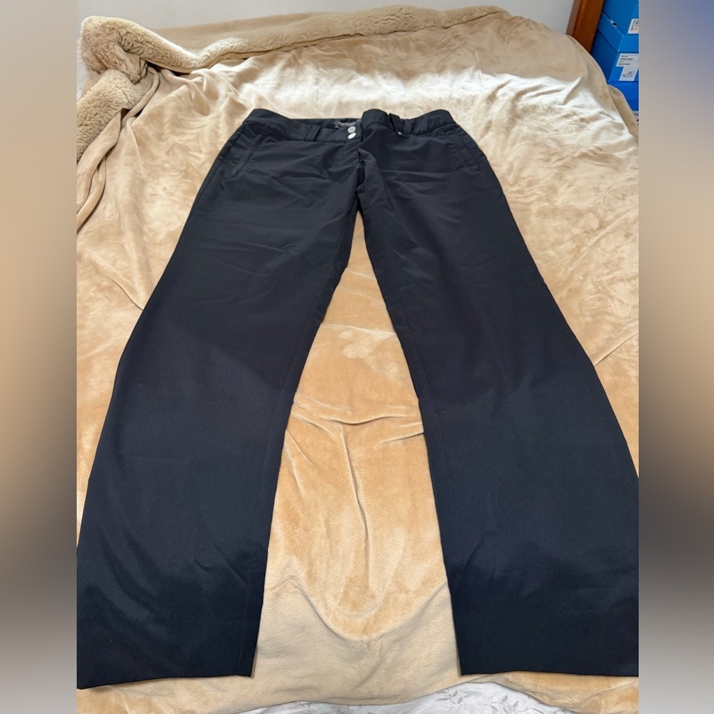 Nike Black Women's Wide-Leg Trousers